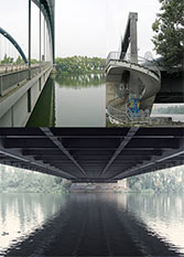 one bridge and three perspectives